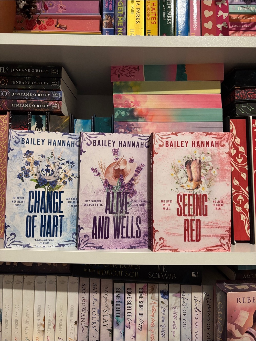 Seeing Red, Change of Hart, Alive and Wells